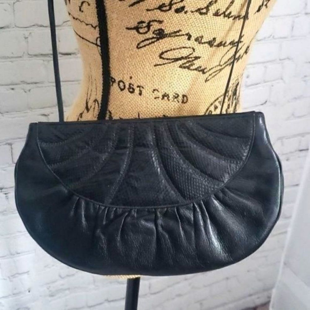 Vintage Deadstock 1960s Bags by Supreme Black Shoulder Bag
